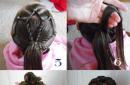 Самые простые плетения кос: из четырех прядей, французская коса, дракончик, жгут, ромашка, корона, ободок